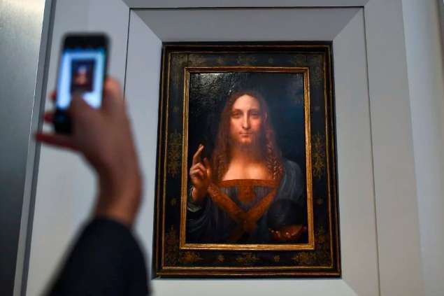 Зникла картина Леонардо да Вінчі вартістю 450 мільйонів доларів. Всі посадовці сподіваються, що картина знайдеться найближчим часом.