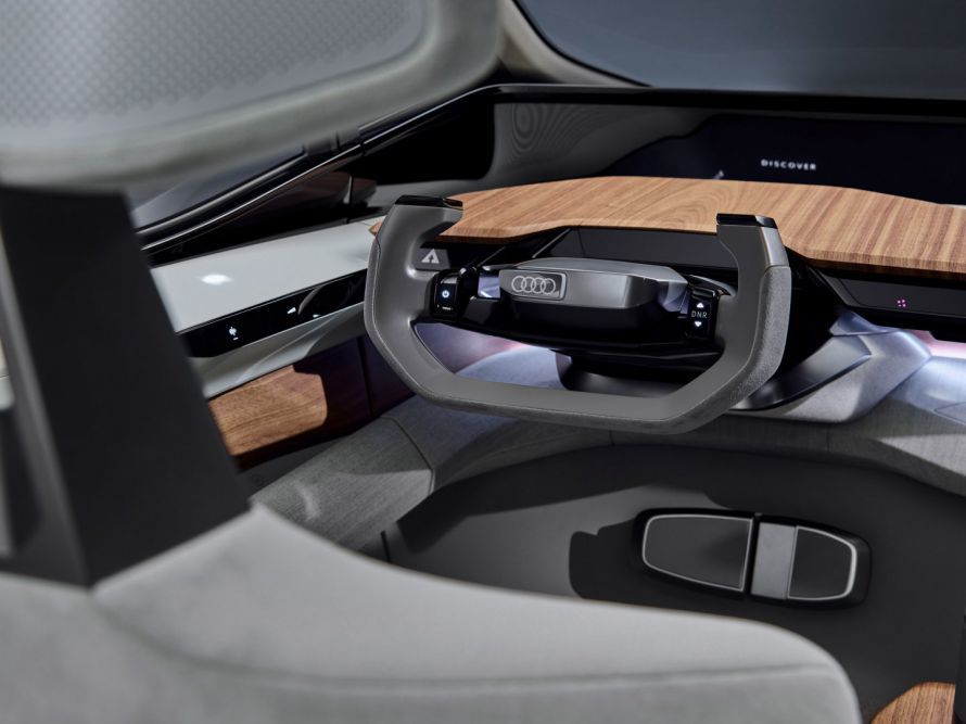 Audi створили електрокар з рослинами в салоні. У салоні електрокара буде панувати спокійна атмосфера "високотехнологічного притулку у годину пік".