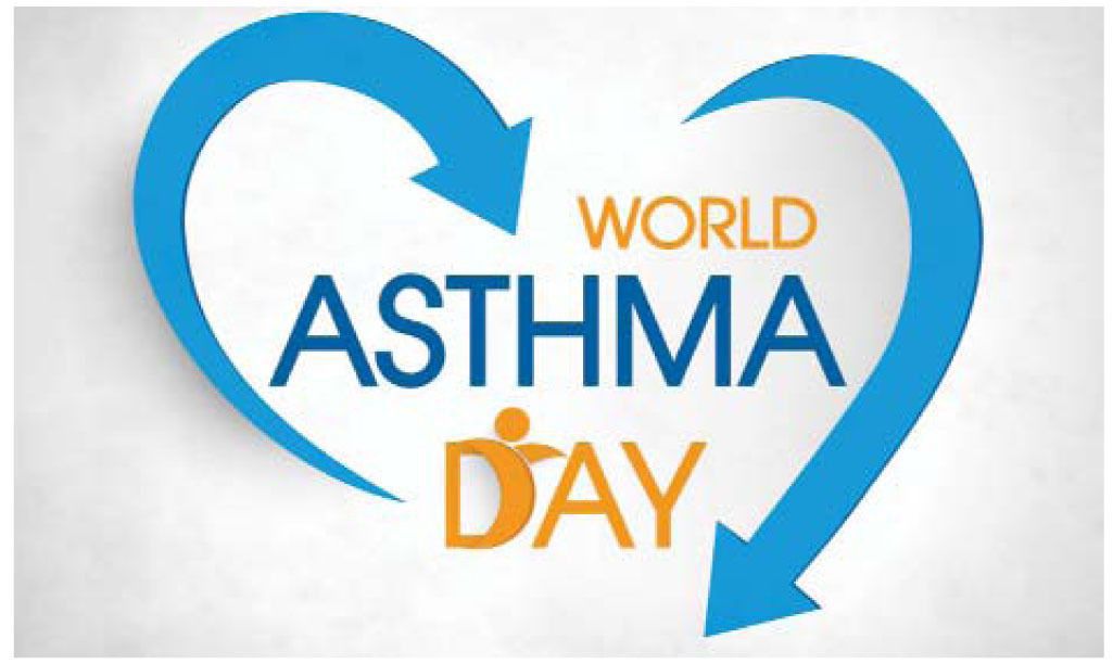 Всесвітній день боротьби з астмою — 5 травня 2019 року. Всесвітній день боротьби з астмою (World Asthma Day) відзначається щорічно в перший вівторок травня.