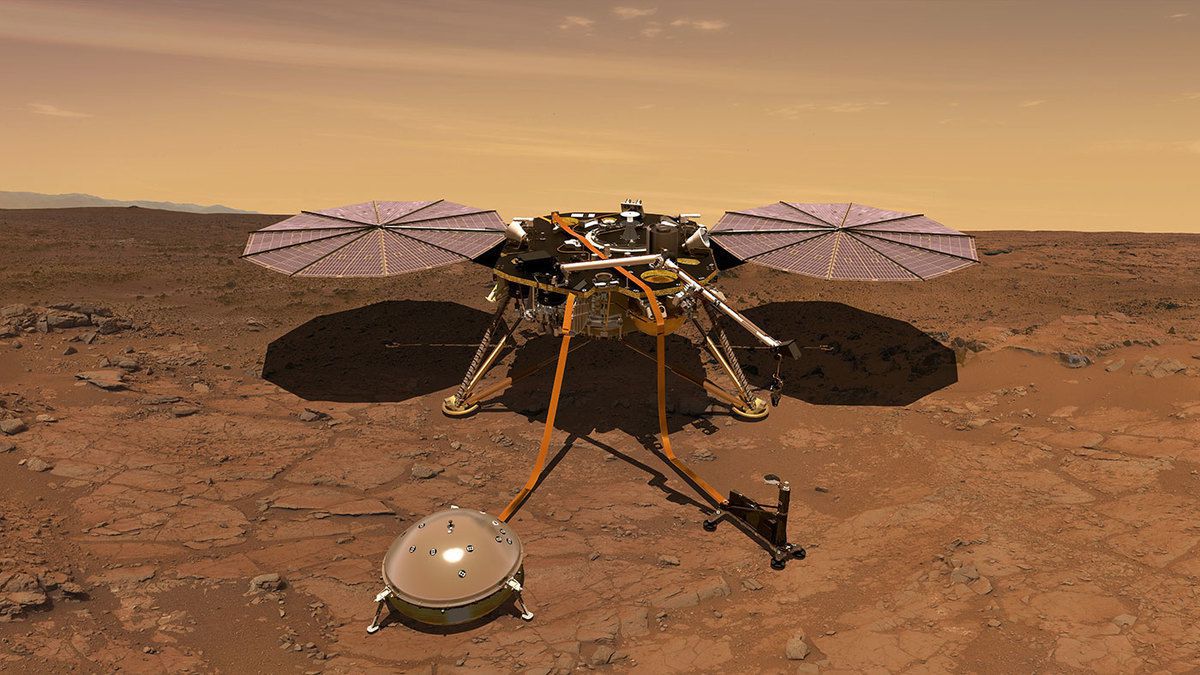 Курний вихор на Марсі очистив сонячні панелі марсоходу InSight. Це призвело до невеликого збільшення їх потужності.