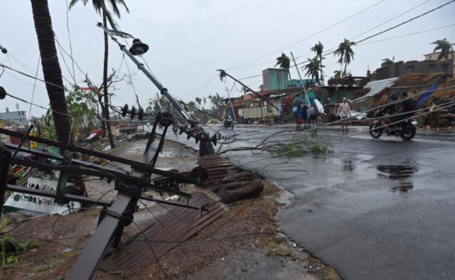 Число жертв циклону "Фані" в Індії зросло до 64 осіб. Циклон "Фані" обрушився на початку поточного місяця на східний індійський штат Орісса.