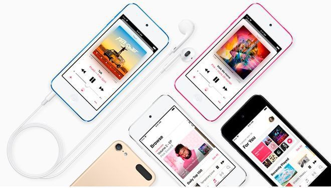 Apple оновила iPod touch вперше за чотири роки. В новинку «засунули» чіп з iPhone 7 і 7+.
