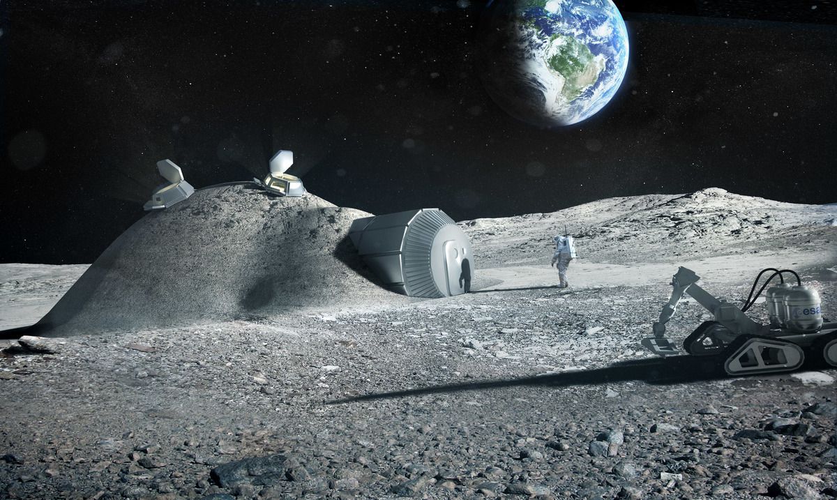 Лазерний 3D-принтер для друку «цегли» відправиться на Місяць. Група німецьких дослідників працює над проектом по лазерному 3D-друку будівельних блоків з місячного реголіту.