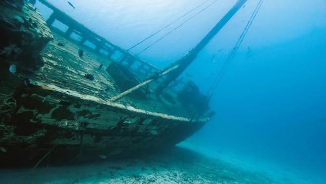 На дні Мексиканської затоки знайшли старовинний корабель. Фахівцям вдалося розгледіти на остові цифри 2109.