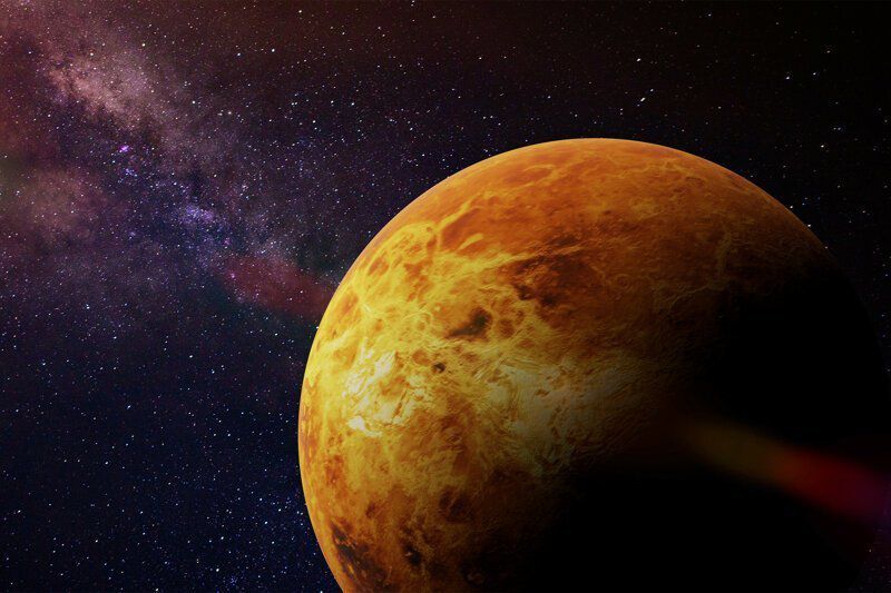 NASA вдалося зробити фотознімок світанку на планеті Венера. Фото опублікуване у соцмережі Twitter.