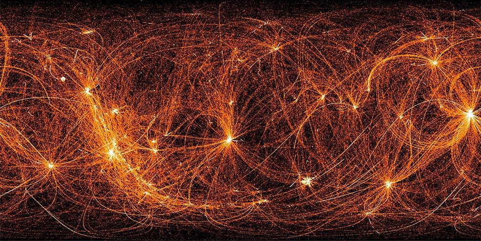 NASA опублікувало рентгенівський знімок Всесвіту. Майже два роки знадобилося NASA, щоб скласти цей знімок.
