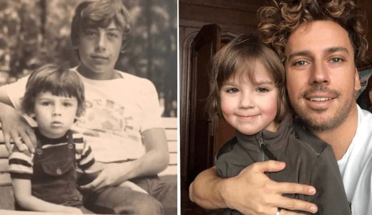 Максим Галкін виклав своє дитяче фото, і виявилося, що вони з сином — одне обличчя. Галкін показав фотографію у віці п'яти-шести років.