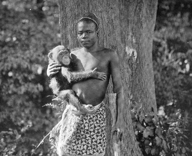 Його сім'я була убита, а він став рабом і жив в мавпячому вольєрі в нью-йоркському зоопарку Бронкса. Трагічне життя людини, виставленого в зоопарку.