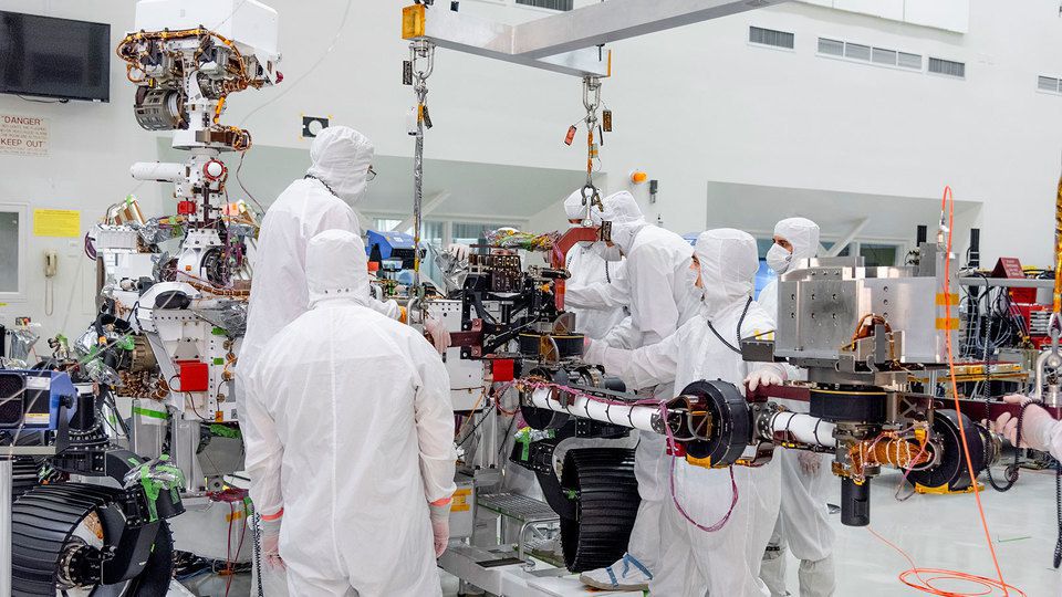 На «Марс-2020» встановили руку й універсальну камеру. Старт місії намічений на липень-серпень 2020 року.