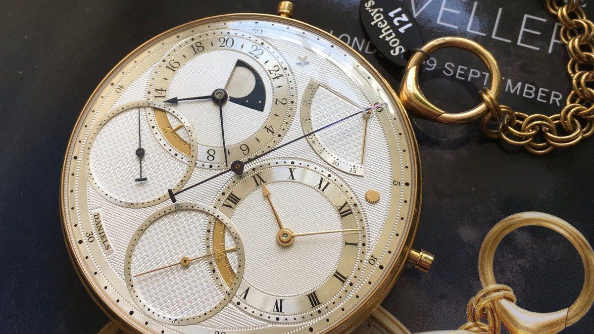 Кишеньковий "марсіанський" годинник продали за $4,5 мільйона. Левова частка ціни – ім'я майстри який їх виготовив.