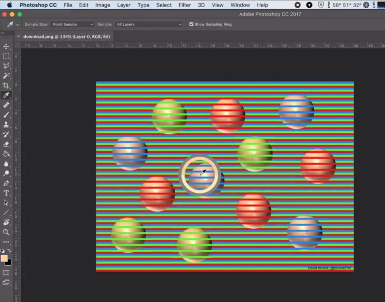 Оптична ілюзія, яка обдурила всіх, якого кольору кульки на картинці?. Ця картинка розплавить вам мозок.