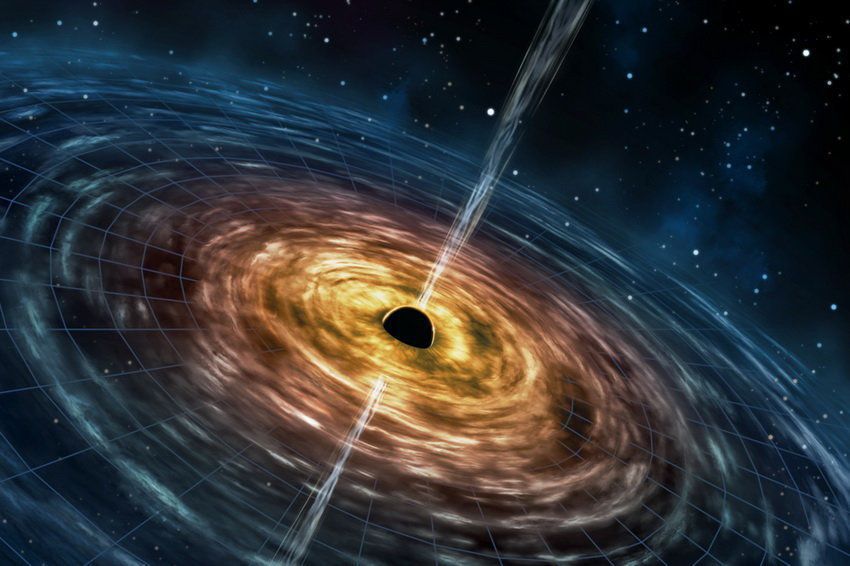 Несподівана знахідка: вчені виявили яскраву матерію навколо чорної діри. Таке світло теоретично вважалося неможливим.