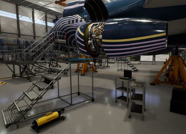 У Литві готують авіатехніків у віртуальній реальності. Віртуальний тренажер зменшить терміни підготовки авіатехніків.