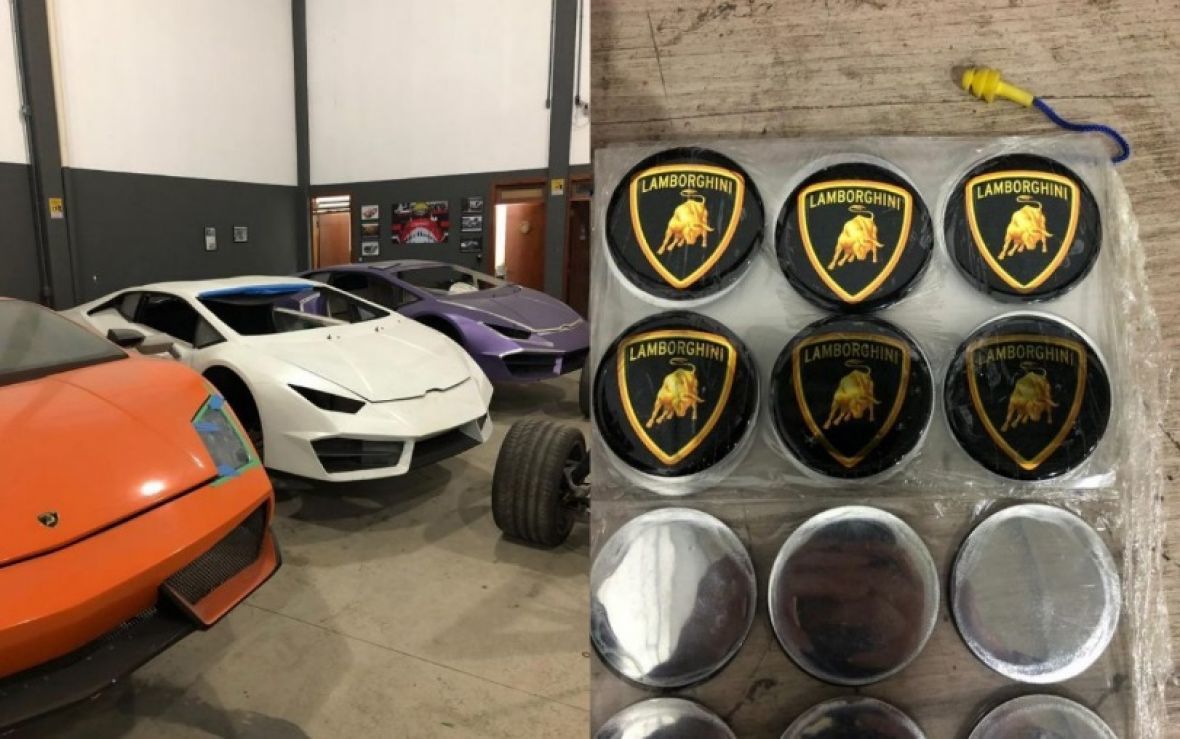 Спіймані виробники фальшивих суперкарів Ferrari та Lamborghini. Підроблені суперкари продавали за попереднім замовленням через соціальні мережі.