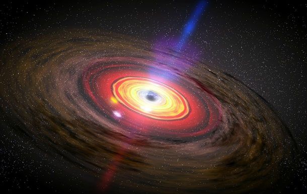 Астрономи виявили найбільш масивну чорну діру. Вона має масу в 40 мільярдів сонячних і вважається абсолютним рекордсменом серед чорних дір, виявлених на сьогодні.