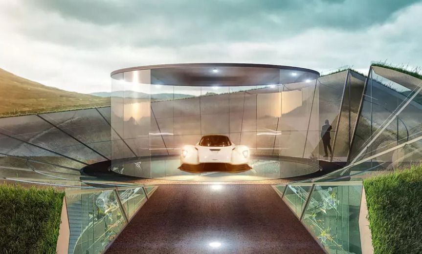 Aston Martin будуватимуть футуристичні гаражі. У британській компанії з'явилася нова послуга оформлення «вітрин» для автомобілів.