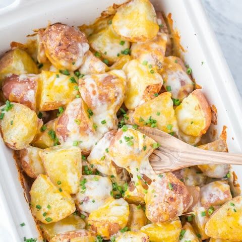 картопля з беконом і сиром в духовці — просто і смачно