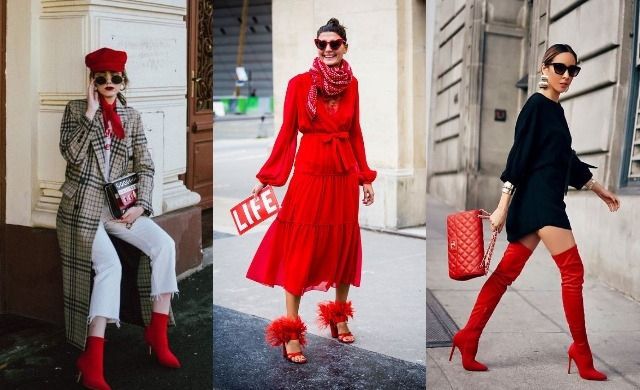 Як носити взуття червоного кольору. Червоне взуття: модний спосіб заявити про себе.