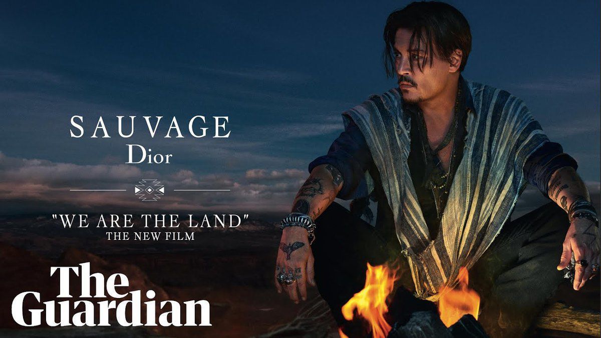 Будинок моди Dior та Джонні Депп опинилися у центрі скандалу. А все через нову рекламу парфуму Sauvage.