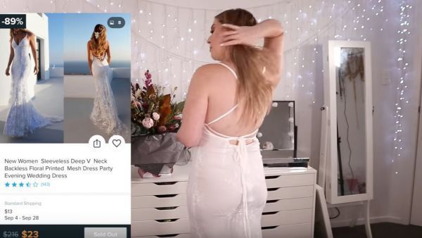 Дівчина хотіла заощадити і замовила весільну сукню в інтернеті. Це була велика помилка. Випадок, коли очікування не збігається з реальністю.