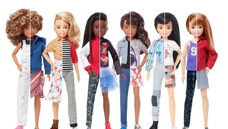 Mattel випустила ляльку Барбі без гендерних ознак. Компанія Mattel, що займається виробництвом ляльок Barbie, представила лінію "Creatable World".