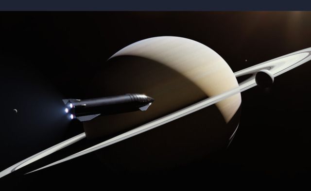 Ілон Маск представив корабель-зореліт для польотів на Місяць і Марс. Він призначений для міжпланетного переміщення.