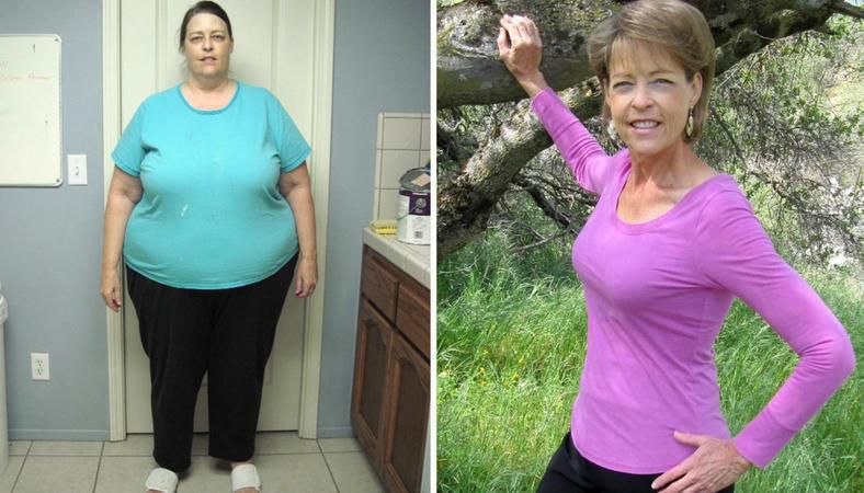 Жінка у 63 роки схудла на 110 кілограмів, а допомогли їй у цьому 7 простих правил. Саме переїзд до Каліфорнії спонукав жінку почати худнути.