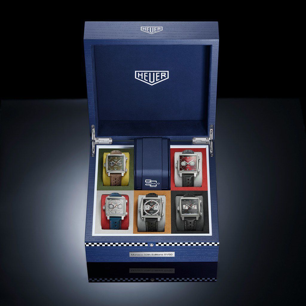 TAG Heuer представили п'яту ювілейну серію годинників Monaco. Ми навіть не знаємо, яка з цих моделей крутіше!