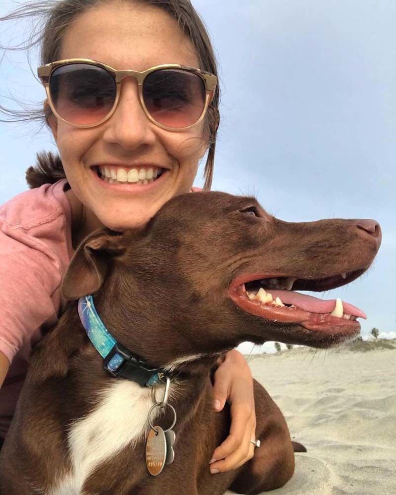 Жінка навчила розмовляти свою собаку за допомогою звукової дошки. 26-річна логопед спілкується зі своєю собакою за допомогою спеціальної дошки.