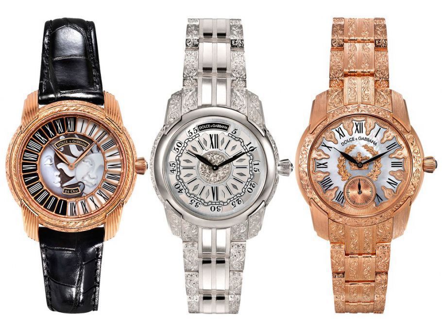 Dolce&Gabbana випустили годинники, присвячені містам Італії. На ці годинники дизайнери не шкодували ні фантазії, ні коштовних матеріалів.