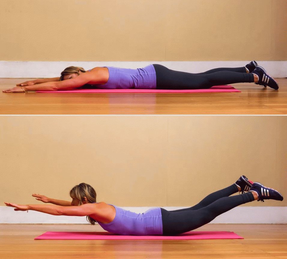 5 вправ, які зроблять вашу спину красивою і здоровою. Виконуючи ці прості вправи ви забуте, що таке біль в спині.