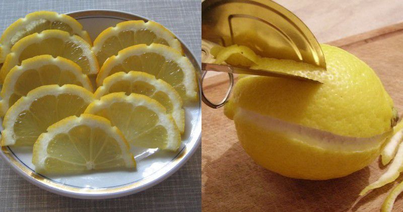 Пікантна закуска з лимона до святкового столу: незвичайне поєднання звичних продуктів. Виглядає яскраво, ошатно, святково.