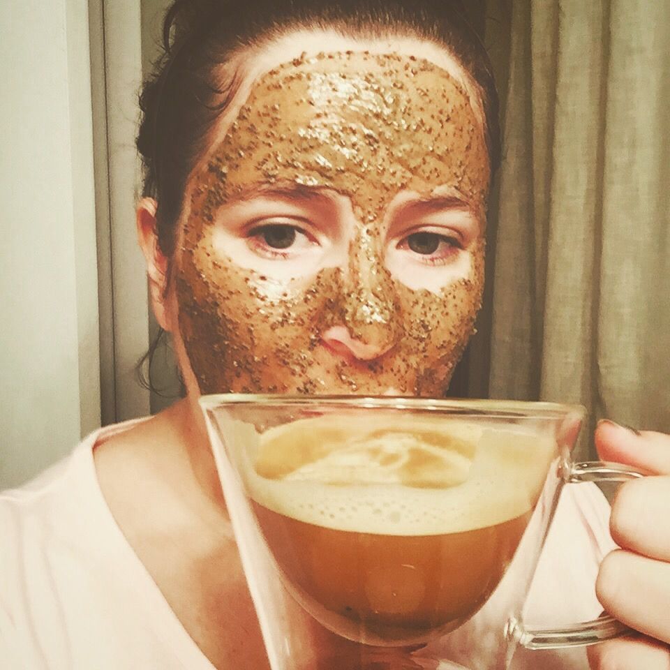 Маска с кофе в домашних условиях. Кофейная маска для лица.