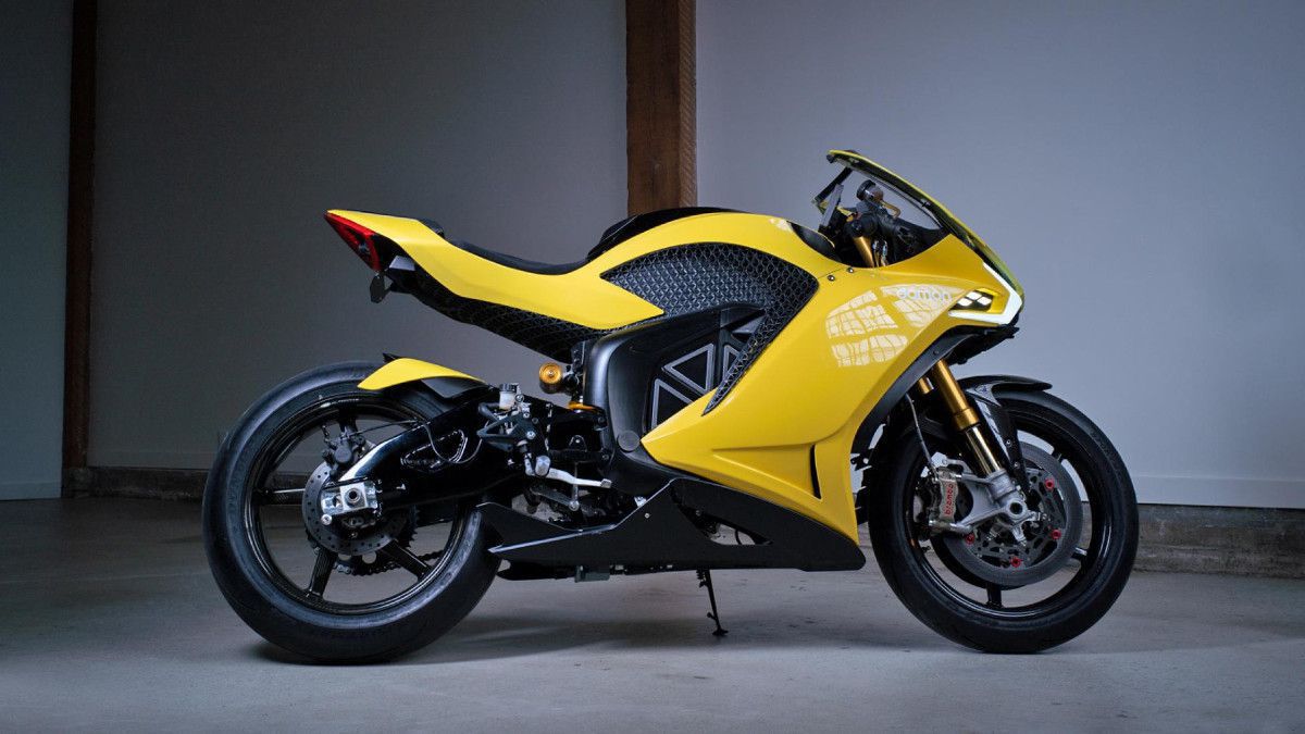 Майбутнє мотоциклів: Damon Hypersport унікальний електромотоцикл-трансформер. Канадська компанія презентувала мотоцикл з вражаючим пробігом без підзарядки.
