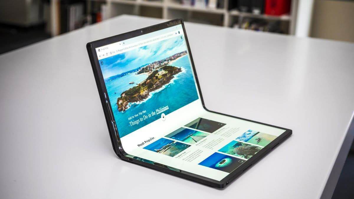 Компанія Intel створила дивовижний складний ноутбук з гнучким екраном. На CES 2020 був представлений складний комп'ютер Horseshoe Bend.