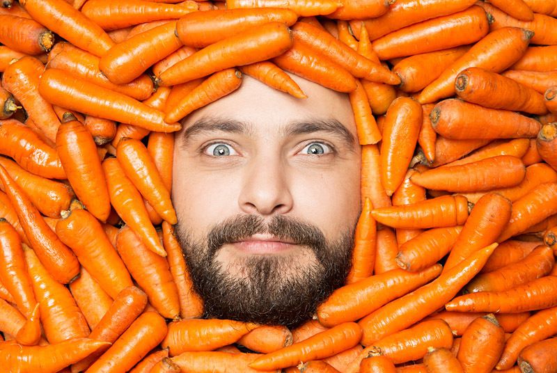 Кожному чоловіку потрібно з'їдати хоча б одну моркву в день. Цей овоч позитивно сприяє зачаттю здорового потомства.
