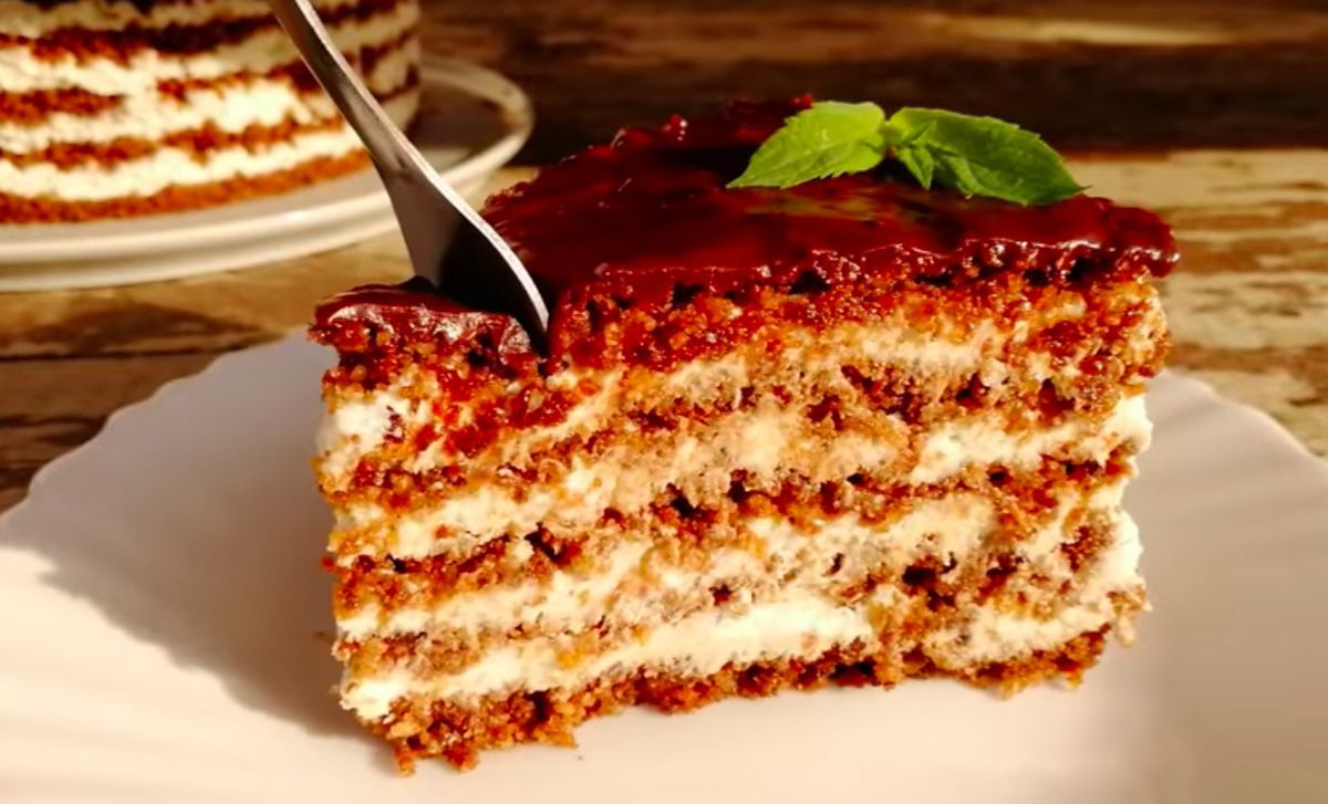 Торт «Таюча загадка» без випічки — ніжна текстура і неймовірний смак. Справжня насолода!