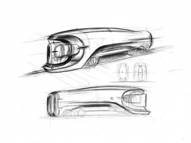 Як би могли виглядати електро вантажівки Bugatti в майбутньому. Дизайнер показав, концепт футуристичної вантажівки Bugattі.