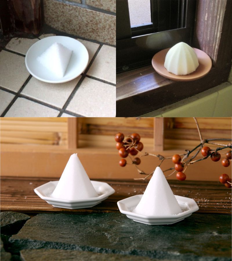 Тарілочки з сіллю в японських домівках: для чого це робиться і яку користь приносить. Навіщо потрібні пірамідки з солі в будинках японців.