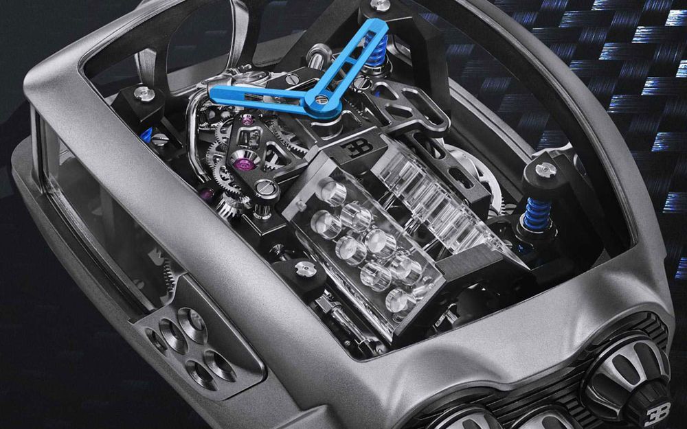 Bugatti випустив годинник з двигуном від спорткара W16 всередині і він працює. Це гарний спосіб показати всім, наскільки ви багаті, тому що годинник коштує цілий статок: $ 280 000.