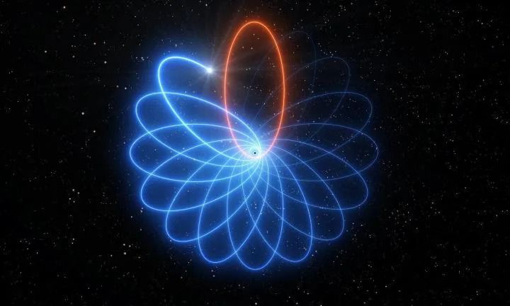 «Зоряний танок» навколо чорної діри довів правоту Ейнштейна. Для розкриття цієї таємниці потрібне було спостереження довжиною майже в три десятиліття.