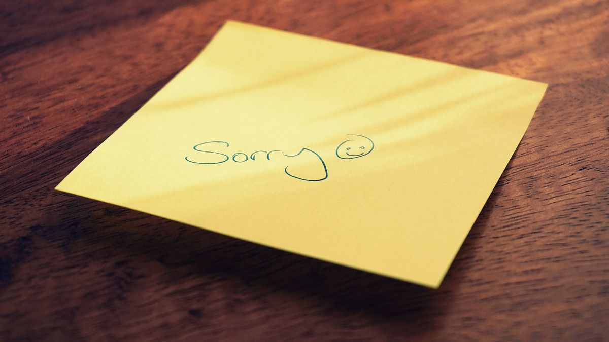 Як зрозуміти що людина щиро вибачається?