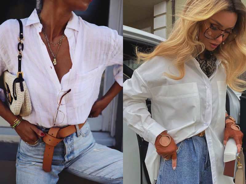 Біла сорочка в літньому гардеробі — наймодніші фасони для стильного образу. Біла сорочка в жіночому гардеробі завжди актуальна для створення стильного образу.