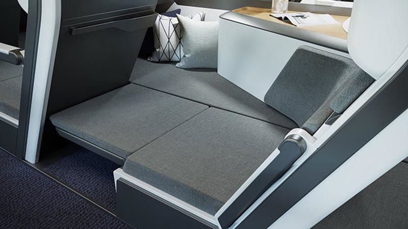 Американський стартап презентував нові крісла для літаків — подорожі літаком можуть стати комфортнішими. Компанія розробила двоярусні крісла для літаків, що трансформуються в повноцінне ліжко.
