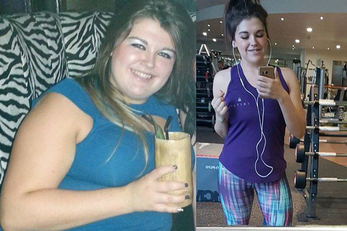 Дівчині вдалося схуднути на 45 кг, але жодних дієт вона не дотримувалася. Схуднути можна і без дієт.