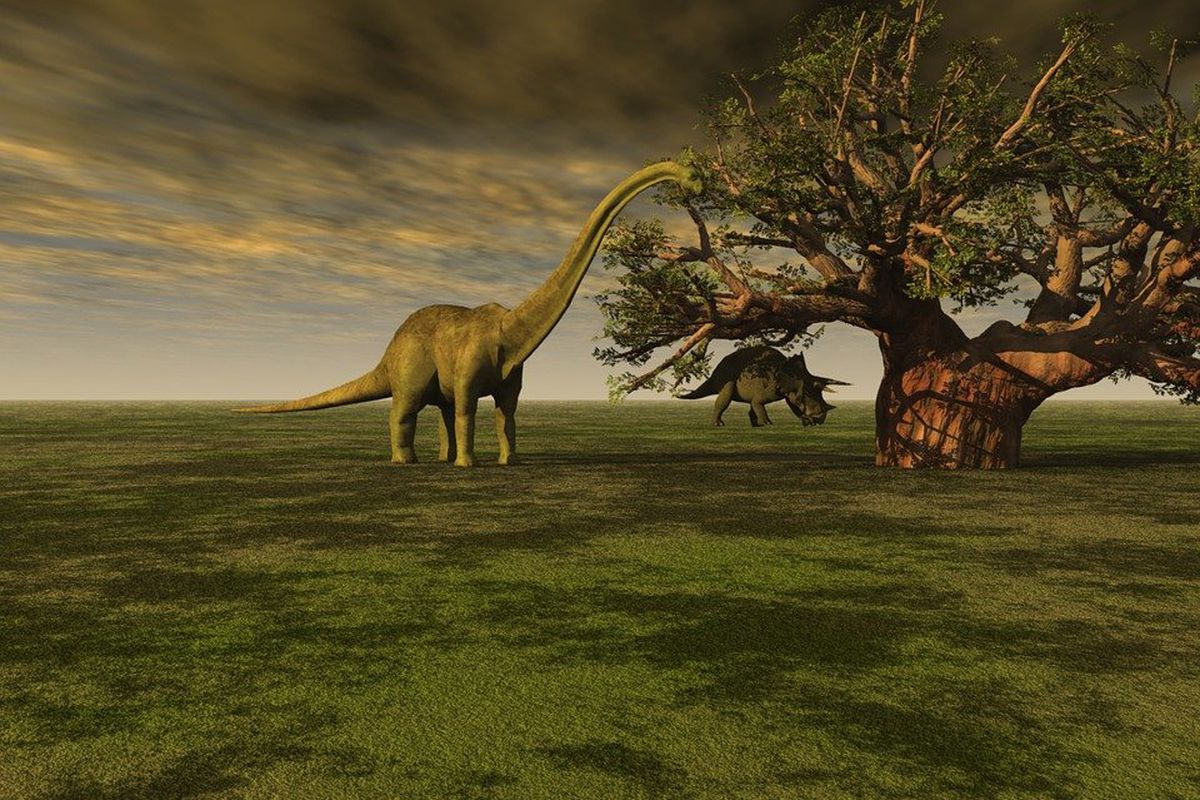 Глобальне потепління зробило динозаврів найбільшими істотами на Землі. Вчені пояснили, як глобальне потепління вплинуло на розмір динозаврів.