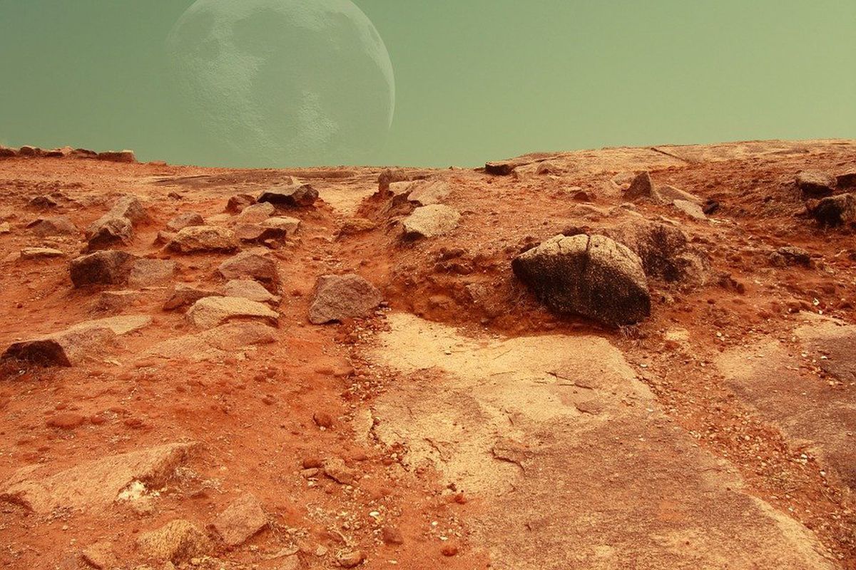 Вчені припустили, що життя на Марсі могло існувати під товщею криги. На Червоній планеті знайдено найбільш придатне для життя місце.