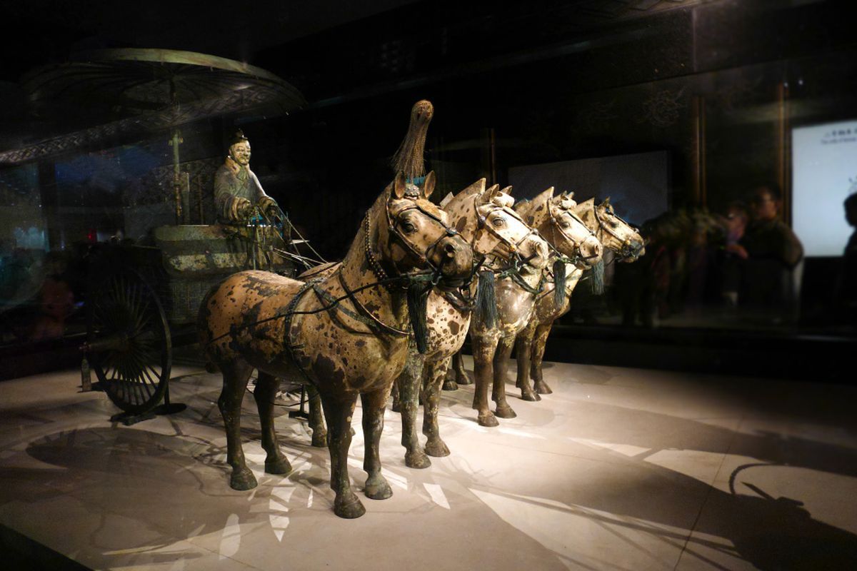 Верхова їзда з'явилася в Китаї раніше, ніж вважалося. Це вдалося встановити за останками коней IV століття до н. е.