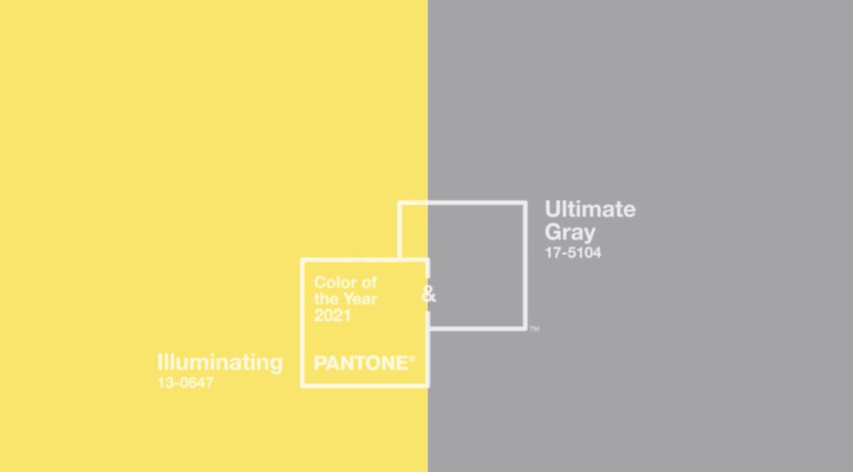 Інститут кольору Pantone назвав головні відтінки 2021 року. Як відомо, цього разу їх буде два.