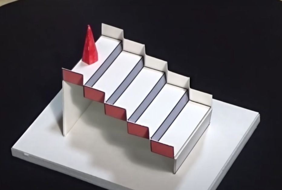 Новий шедевр японського математика став кращою ілюзією року. Кокічі Сугіхара перевів знамениту ілюзію сходів Шредера у 3D-версію.